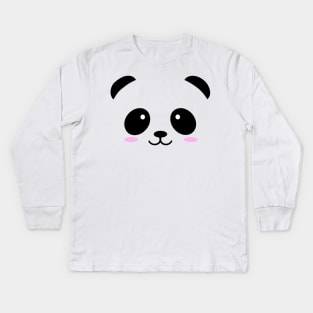 Panda Kids Long Sleeve T-Shirt